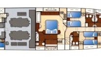 Motor yacht CHI 5 -  Layout
